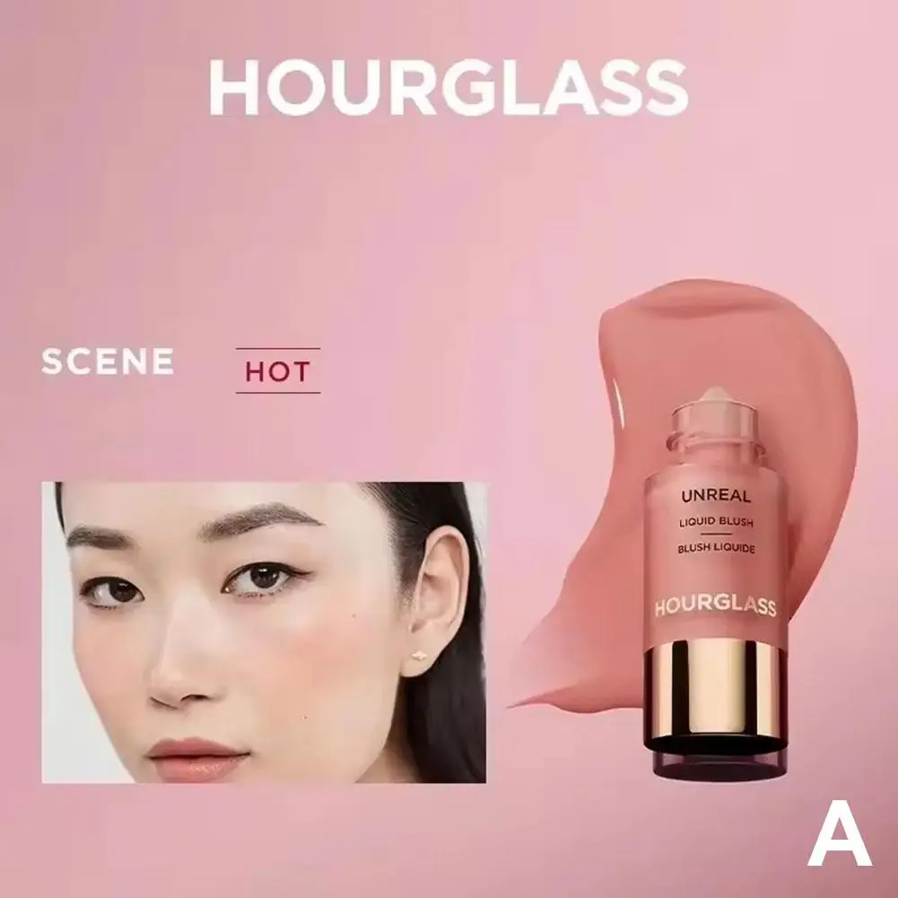 Lasting Natural Liquid Blush 6 Colors Matte Multifunctional Rouge Stick SCENE MOMENT Vision Korean Hourglass Unreal Liquid Blush - Image 12