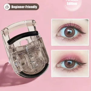 1/3 PCS Mini Wide Angle Eyelash Curler Portable Small Lash Curler for Beginners Easy Use Long Lasting Curl Hooded Eyes Friendly