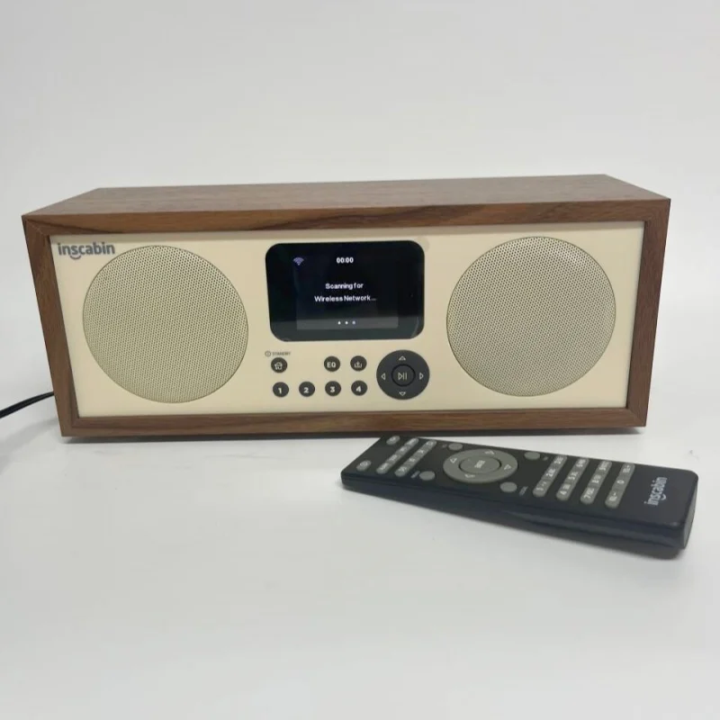 D2/D4 Wifi Internet Digital Radio Built-in Spotify HD Colour Screen Clock Home Multi-purpose Bluetooth Speakers USB Music Player - Image 3