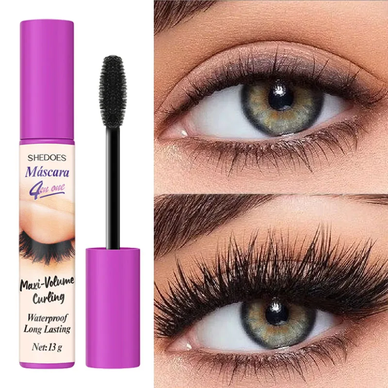 5D Waterproof Mascara Eyelashes Lengthening Long Lasting Silky Lash Black Eyelashes Extension Make Up Beauty Eye Korean Cosmetic - Image 7