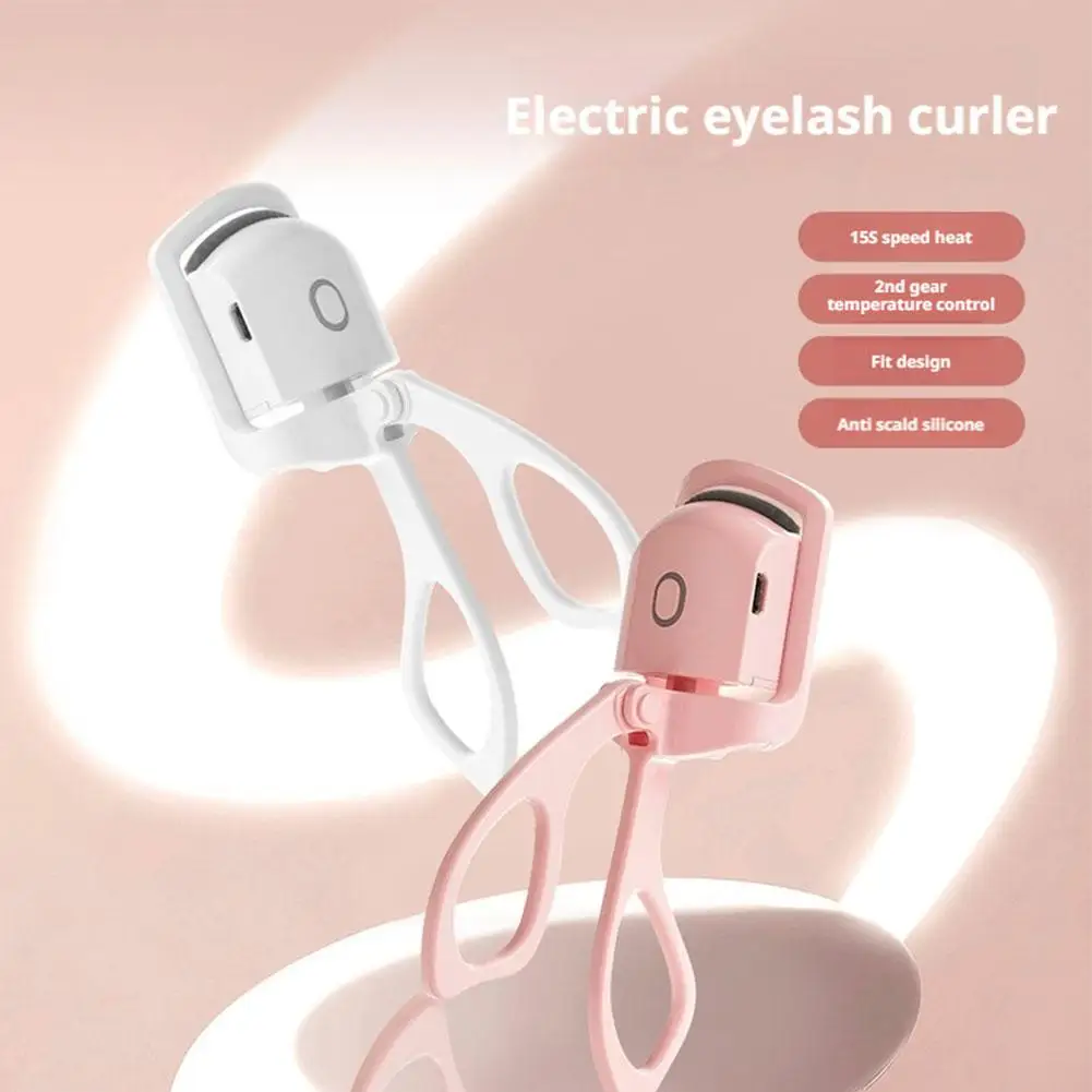 Rechargeable Eyelash Curler ABS Craftsmanship Electric Lash Curler Heated Eyelash Curler Silicone Pads For Eyelash Protection - Image 2