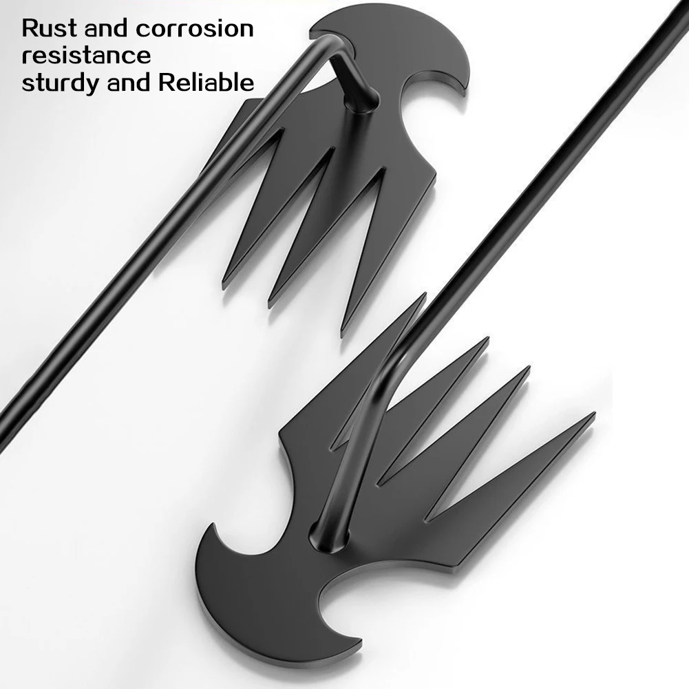 Garden Hoe Tool 2 in 1 Double Garden Hoe Cultivator Gardening Weed-Puller with Handle for Flower Beds Gardens - Image 6