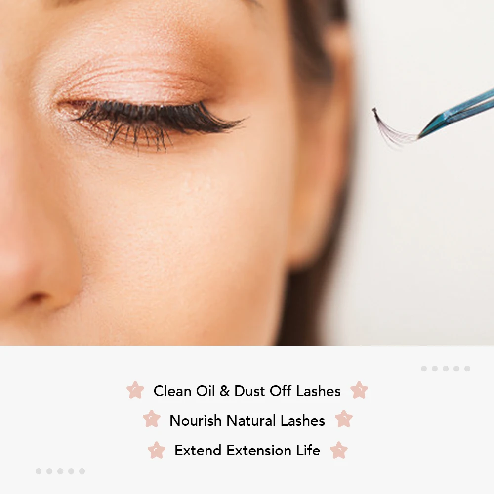 Pre-Treament Primer Clean Lashes Super Bonder For Eyelash Extension Quick Drying Long Last Grafting Eyelash Glue NATUHANA - Image 4