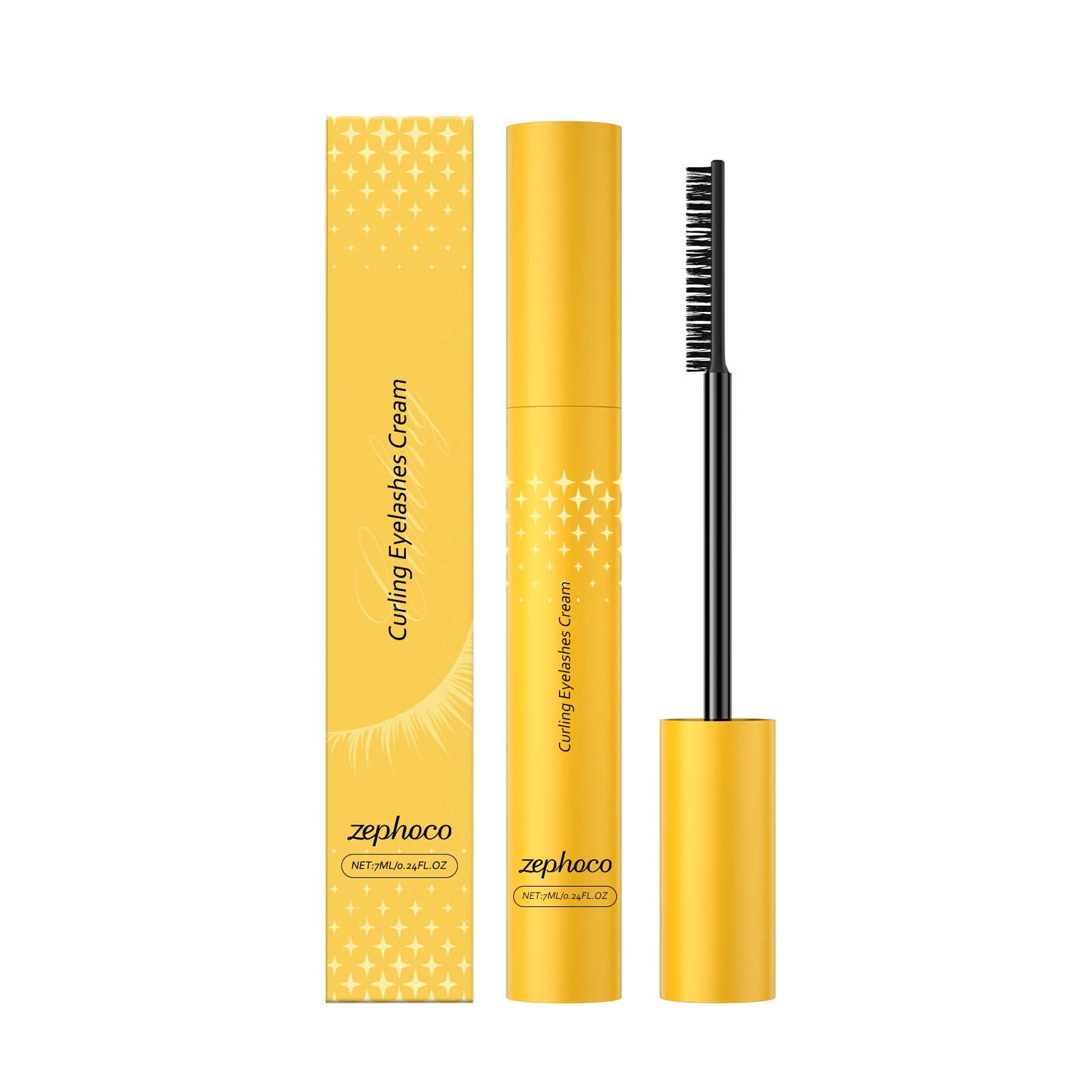 Silk Fiber Lash Mascara Waterproof Natural Lengthening Thickening Smudge-Proof No Clumping Lash Extensions Black Eyelash Mascara - Image 2
