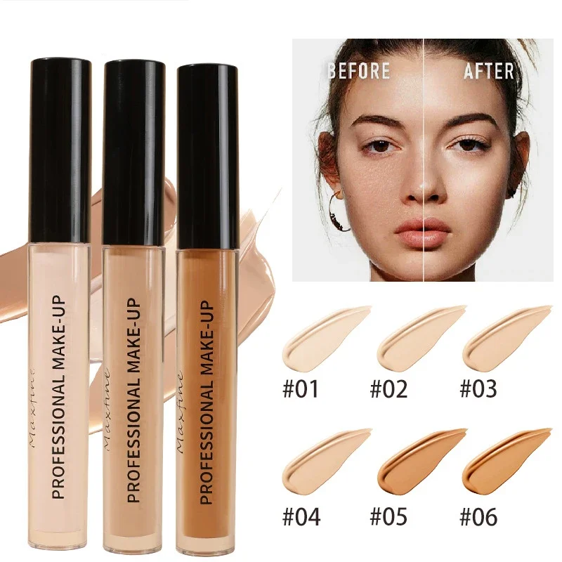 Eyes Face Concealer Liquid Cover Dark Circles Acne Natural Make up Effect Anti cernes Base Foundation Cream Makeup Cosmetics - Image 2