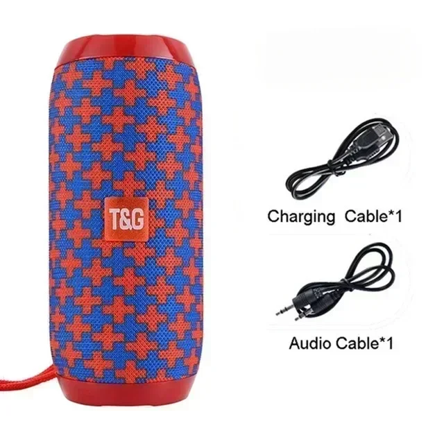 Portable Speaker Wireless Bluetooth-compatible Subwoofer Outdoor Waterproof Loudspeaker Stereo Surround Support FM RadioTF - Image 12