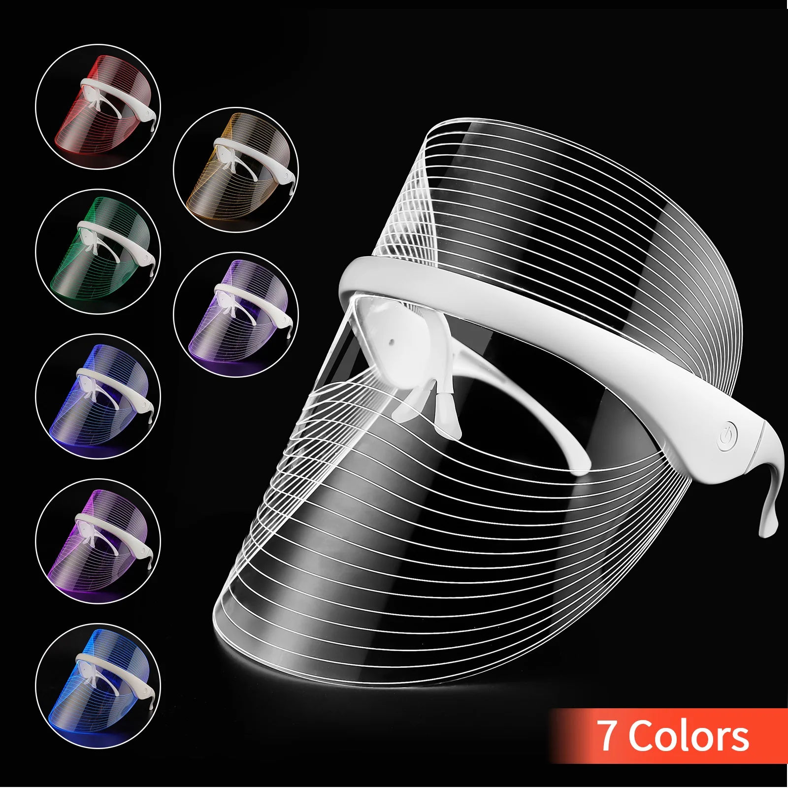 7 Colors LED Light Therapy Face Mask Photon Instrument Anti-aging Anti Acne Wrinkle Removal Skin Tighten Beatuy SPA Treatment - Image 8