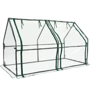 Mini Greenhouse, Portable Cold Frame Green House Indoor Outdoor, Small Greenhouse for Seed Starting amp Plant Protection, 71.7L