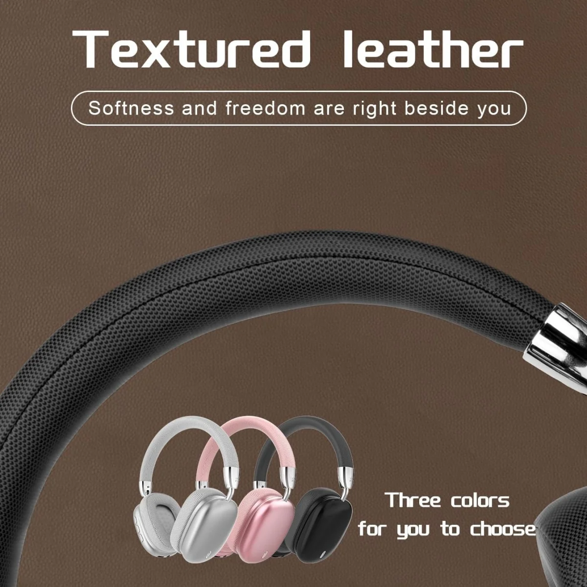Wireless Bluetooth Headphones, Hi-Res Audio, Foldable & Lightweight, Deep Bass, Long Battery Life - Image 3
