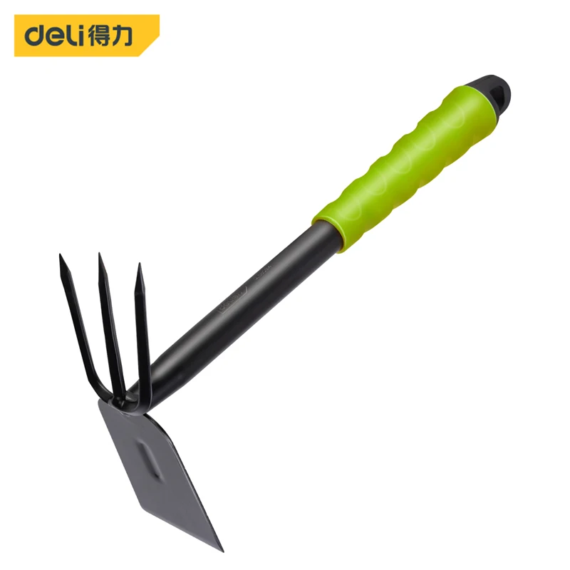 Deli Gardening Tool Sets Shovel Hoe Harrow 1/3/4 Pcs with PP Coated Handle,Garden Lawn Farmland Transplant Gardening Bonsai Tool - Image 11