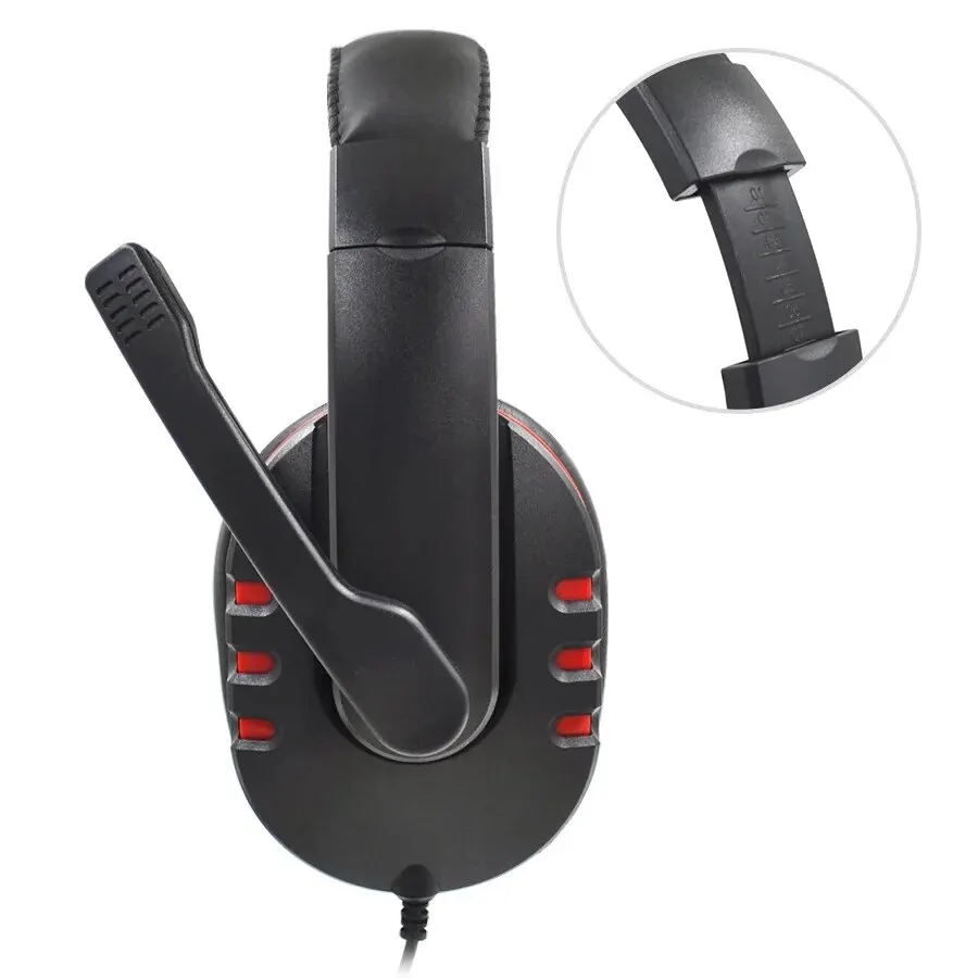 Headphones 3.5mm Wired Gaming Headset Earphones Music For PS4 Play Station 4 Game PC Chat Computer With Microphone - Image 4