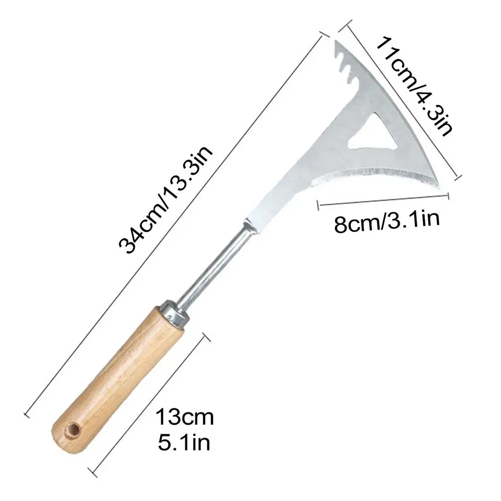 Garden Weeding Tool Weeding Puller Manual Crack Weeder Weed Extractor Removal Agricultural Bonsai Supplies Hand Tool - Image 8