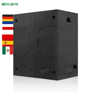 BEYLSION New 240X120X200CM Grow Box 600D Mental Pole Reflective Non Toxic Grow Tent For Garden Greenhouses Plants