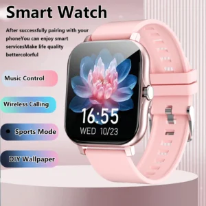 Smartwatch, Wireless Calling/dialing, Message Reminders, Multi-sport Mode, Music Playback, Suitable for IPhone/Android