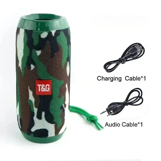 Portable Speaker Wireless Bluetooth-compatible Subwoofer Outdoor Waterproof Loudspeaker Stereo Surround Support FM RadioTF - Image 7