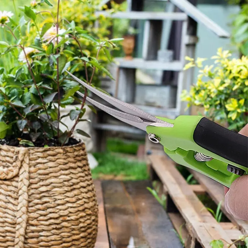1 Set, Garden Scissors, Garden Pruning Shears, Non-slip Labor-saving Flower Branch Branch Shears, Fruit And Vegetable Shears, Fr - Image 4