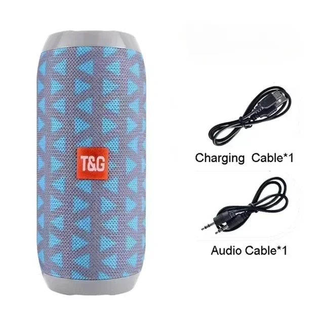Portable Speaker Wireless Bluetooth-compatible Subwoofer Outdoor Waterproof Loudspeaker Stereo Surround Support FM RadioTF - Image 8