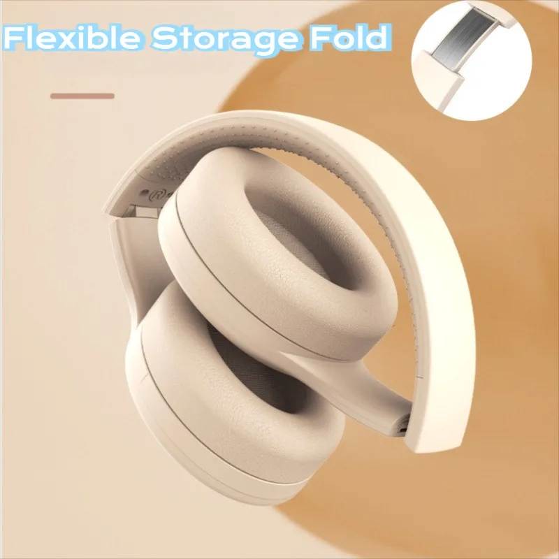 Bluetooth 5.3 Headphones 3.5mm Wired Headsets Over Ear Gaming Earphones Foldable Wireless Earphones with Mic TF/AUX Music Play - Image 2
