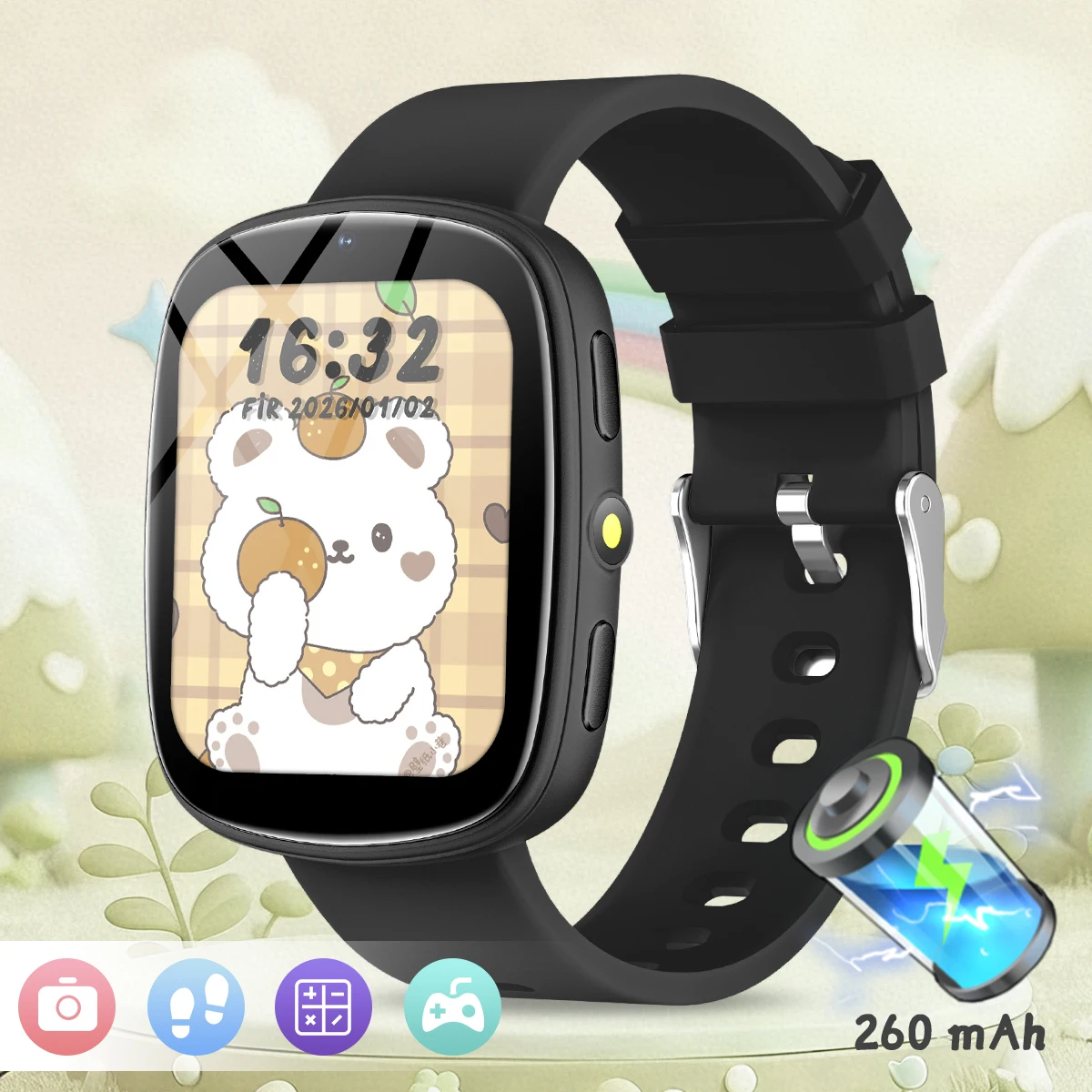 2026 Kids Games Smartwatch 1.83''HD Screen Camera 22 Interesting Games Sleep Monitor Alarm Clock Calculator Children Watch Gifts - Image 10