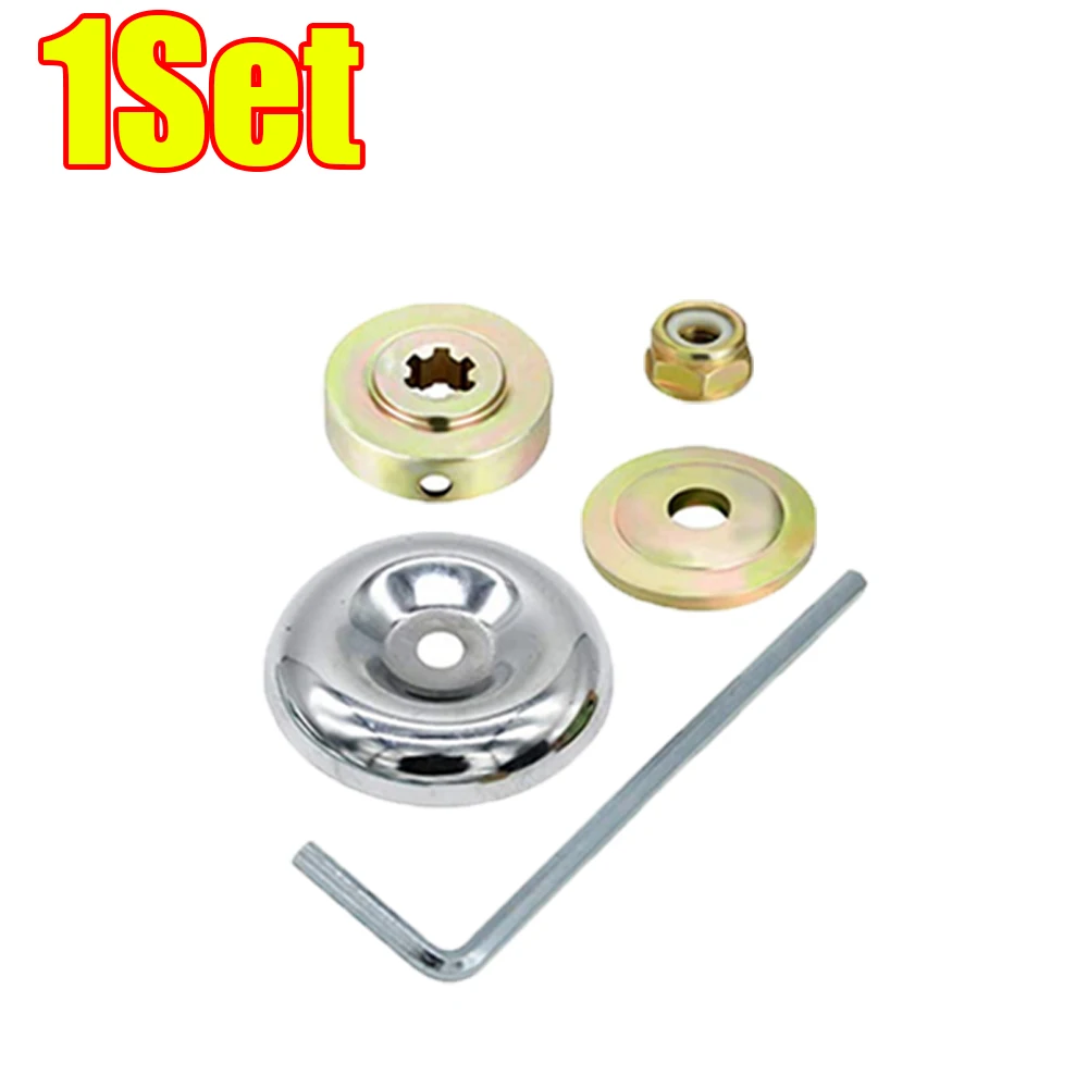 1-2Set 4/6/10inch Steel Wire Brush Trimmer Head Weed Brush Cutter Lawn Mower Brush with Adapter Kits Garden Trimmer Head Tool - Image 20