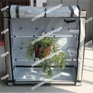 White 125x65x120cm Vegetable Mushroom Planting Tent Indoor Thermostatic Plants Green Plants Plant Cultivation Box
