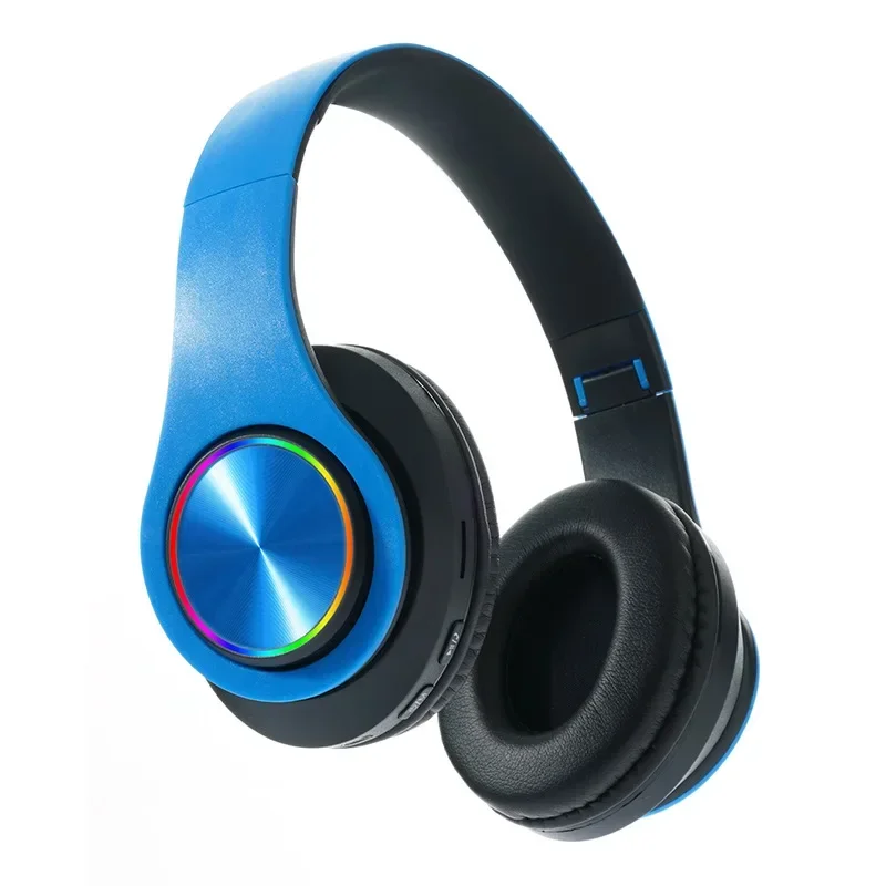 Foldable Bluetooth Headsets Wireless Headphones With Mic Stereo Earphone Support TF Card FM For Xiaomi Iphone Sumsamg Phone - Image 8