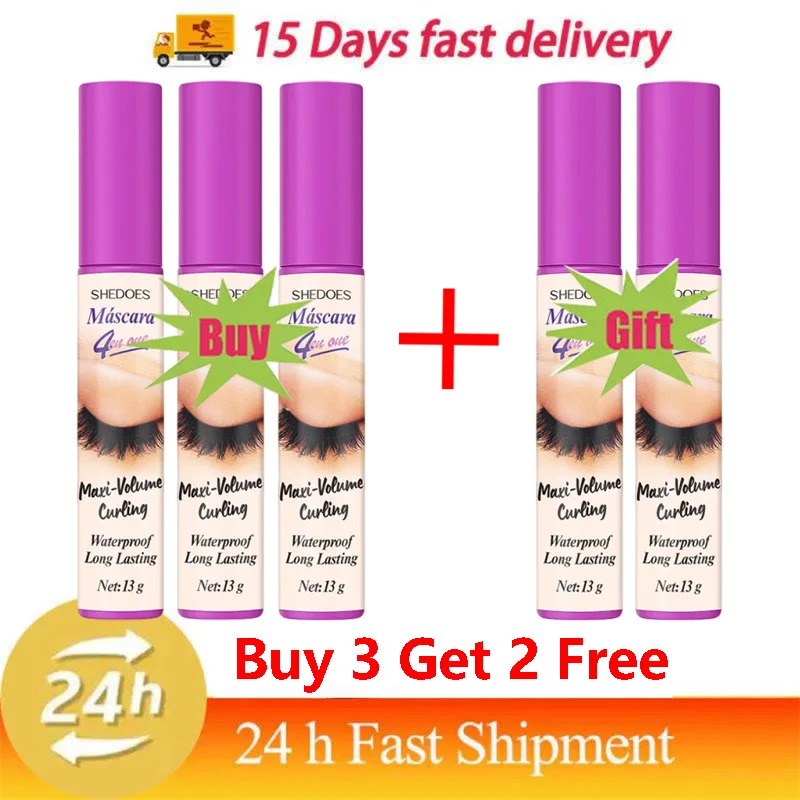 5D Waterproof Mascara Eyelashes Lengthening Long Lasting Silky Lash Black Eyelashes Extension Make Up Beauty Eye Korean Cosmetic - Image 8