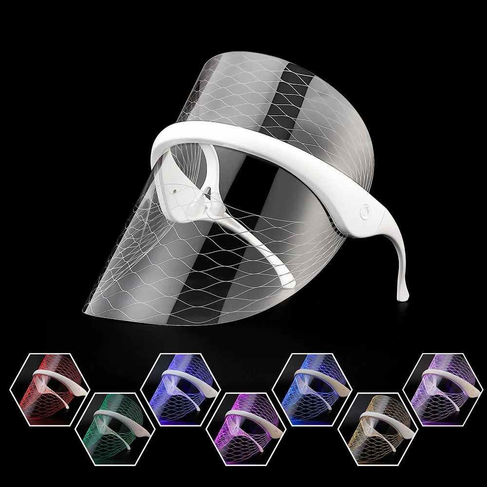 7 Colors LED Light Therapy Face Mask Photon Instrument Anti-aging Anti Acne Wrinkle Removal Skin Tighten Beatuy SPA Treatment - Image 7