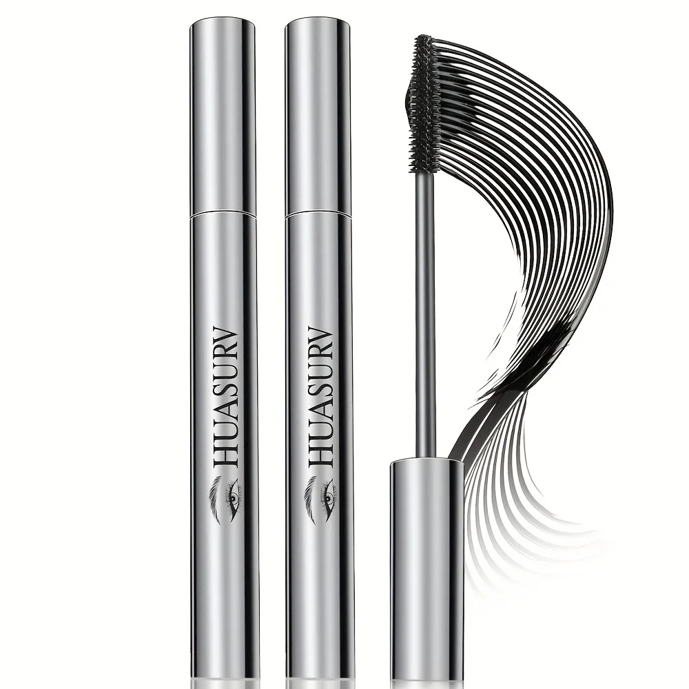 Curling Volumizing Black Mascara Lengthening Waterproof Long-lasting Smudge-proof Y2K Daily&Party Makeup Gift Suitable For Skins - Image 4