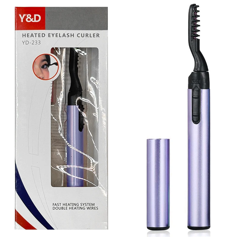 Electric Eyelash Curler Heated Eyelash Curling Device Fast Heat up Natural Eyelash Curler Long Lasting Makeup Care Rechargeable - Image 7