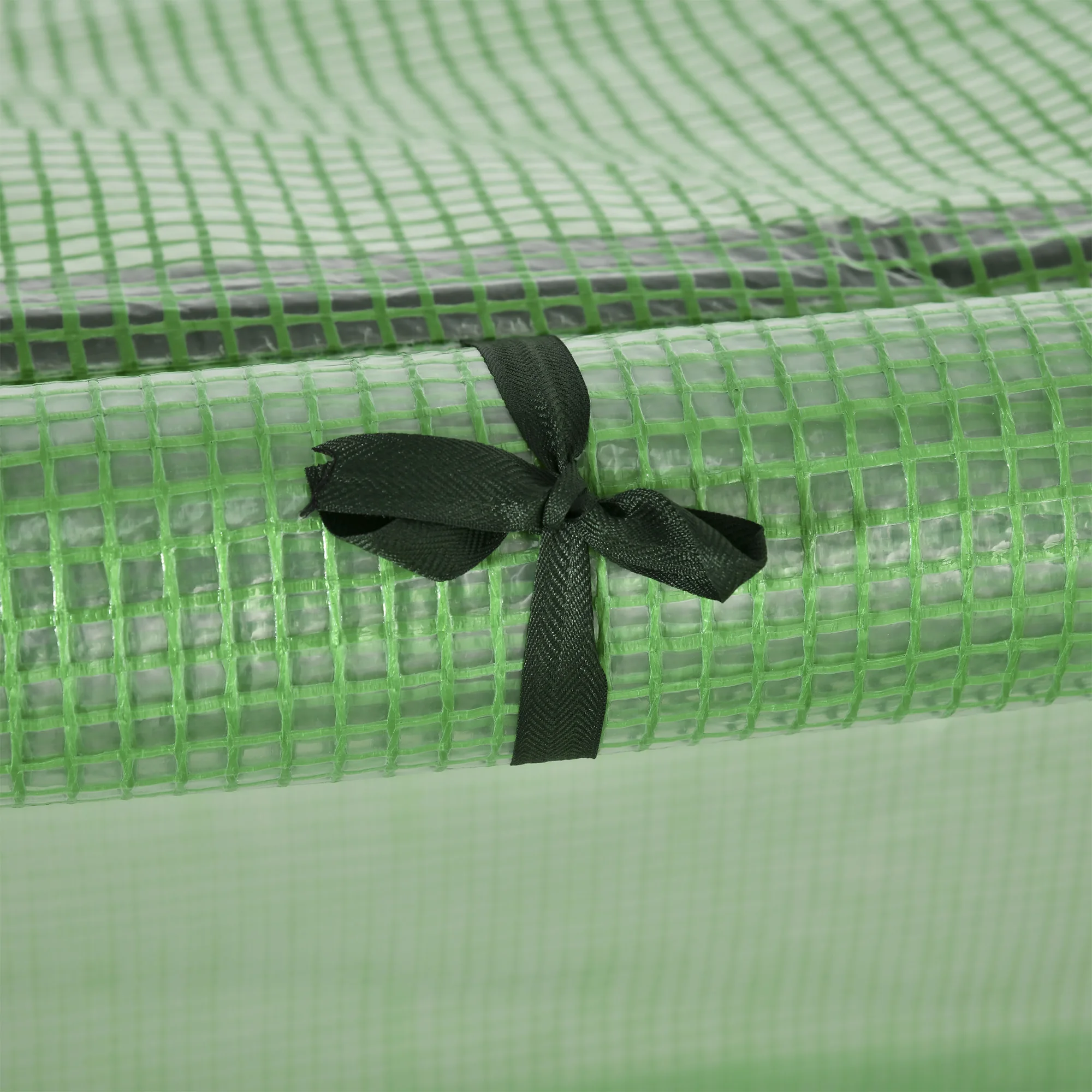 10' X 3' X 2.5' Tunnel Greenhouse Green Grow House W/ Roll up Doors, Green - Image 6