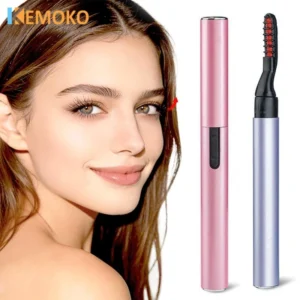 Electric Eyelash Curler Heated Eyelash Curling Device Fast Heat up Natural Eyelash Curler Long Lasting Makeup Care Rechargeable