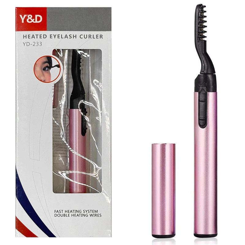 Electric Eyelash Curler Heated Eyelash Curling Device Fast Heat up Natural Eyelash Curler Long Lasting Makeup Care Rechargeable - Image 8